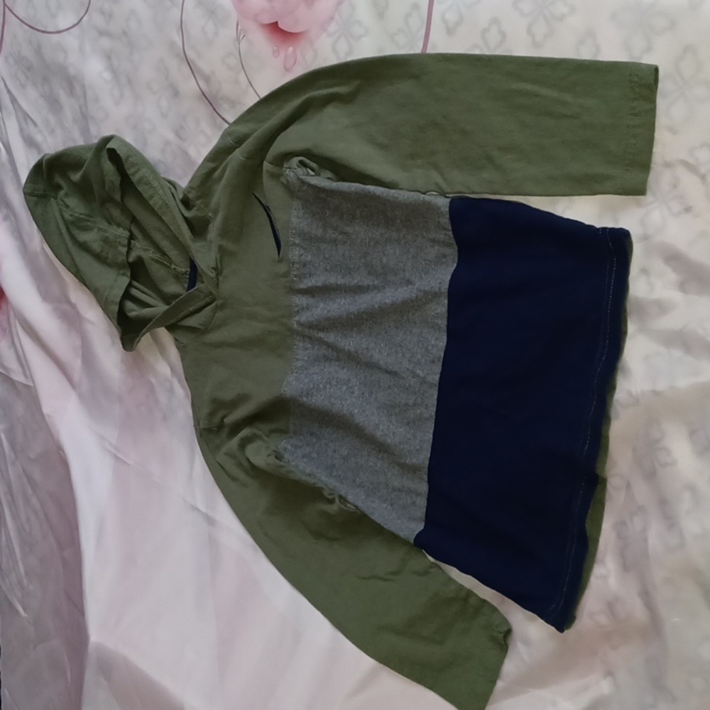 NAUTICA boys hooded shirt
